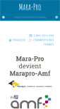 Mobile Screenshot of mara-pro.com